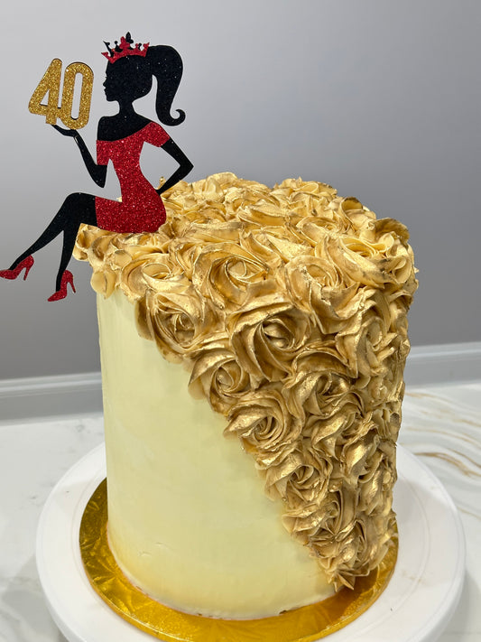 40th Birthday Cake - IBakeUCake