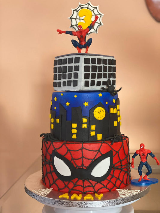 Spider Man Cake - IBakeUCake
