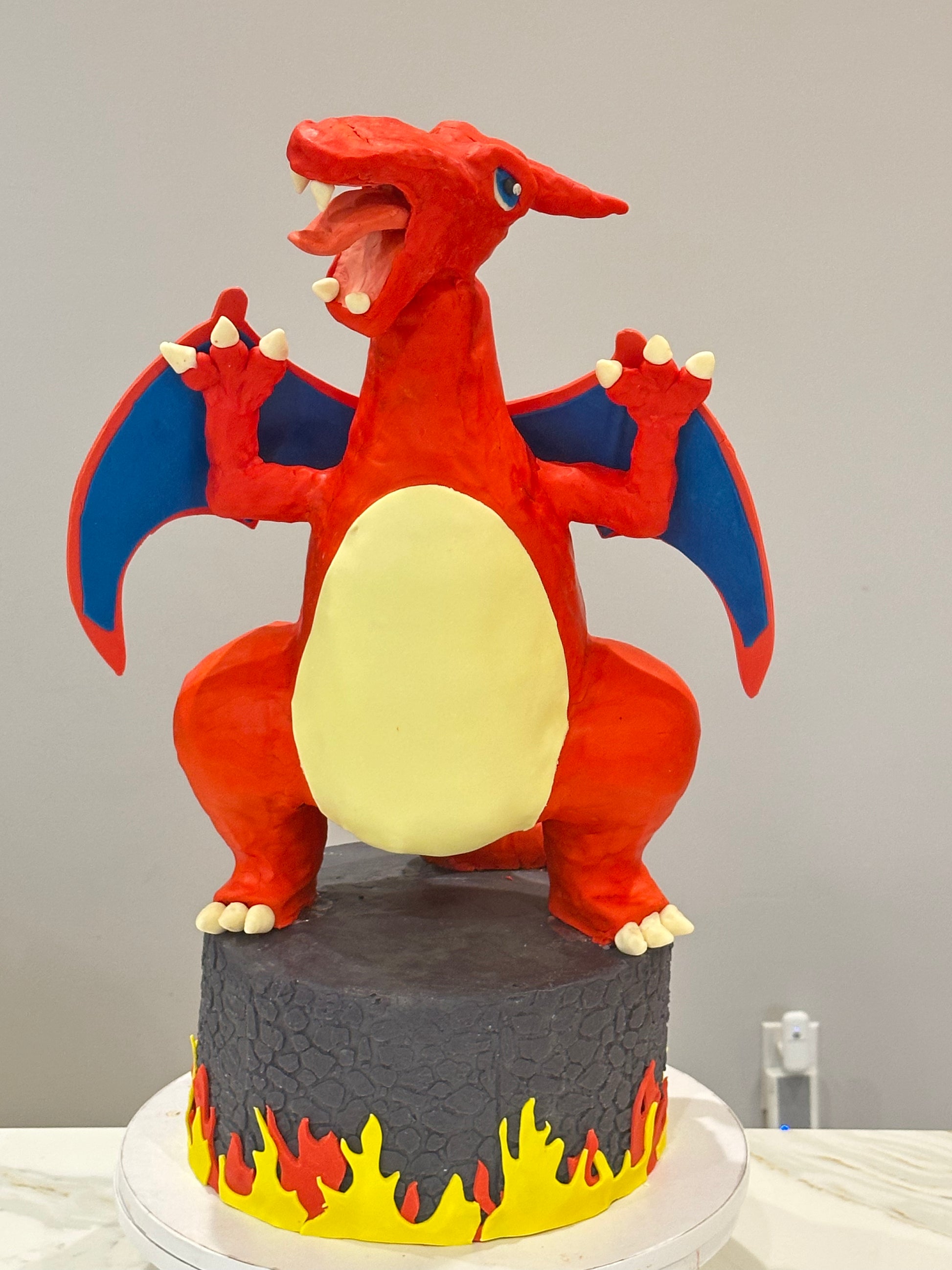 Pokemon Charizard Cake - IBakeUCake